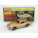 Corgi Toys, no. 261 'Special Agent 007 James Bonds Aston Martin D.B.5', with two bandit figures,