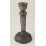 Liberty and Co. Tudric candlestick marked on the base Tudric Pewter made in England H. O1421