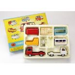 Corgi Toys, Gift Set no. 24 'Constructor Set', missing bench seat, contained in original box