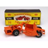 Matchbox Lesney, King Size no. K 6 ' Allis Chalmers Earth Remover', contained in original box