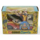 Corgi Comics diecast toy, no. 802 'Popeye Paddle Wagon', Swee' Pea boat at rear of vehicle