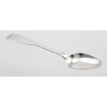 Montrose, (Scottish Provincial) silver, Fiddle Pattern teaspoon c1830 by AR. Also has three rose