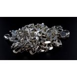 Five silver Bracelets, mixed sizes / weights. Total weight approx 172.1g