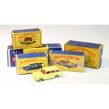 Matchbox. Five boxed diecast Toys, comprising Matchbox Moko Lesney Major no. 7; Matchbox Moko Lesney