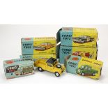 Corgi Toys. Six boxed Corgi Toy models, comprising no. 220 'Chevrolet Impala 220'; no. 404m 'Bedford