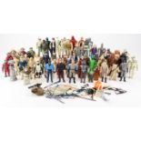 Star Wars. A large collection of over sixty original Star Wars figures by Kenner, circa 1970s &