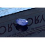 Sri Lanka Blue Sapphire 2.41ct with origin report