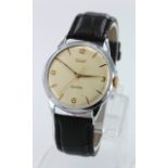 Gents stainless steel cased Tissot Seastar wristwatch circa 1960s ref 254.855. Working when