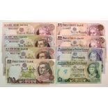 Northern Ireland (8), Allied Irish Banks 20 Pounds and 10 Pounds (2) dated 1990, First Trust 20