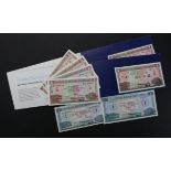 Northern Ireland, Ulster Bank Limited (8), a collection of Uncirculated notes, 5 Pounds (6) dated