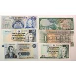 Scotland (6), small group of Uncirculated notes, Bank of Scotland 5 Pounds dated 28th November 1980,