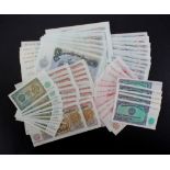 Bulgaria (72), dealers lot of Uncirculated notes dated 1951, 200 Leva (8), 100 Leva (8), 50 Leva (