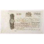 Scotland, Territory of Nova Scotia unissued 20 Pounds promissory note 184x, from Alexander