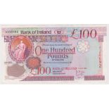 Northern Ireland, Bank of Ireland 100 Pounds dated 1st July 1995, signed Gerrard McGinn, serial
