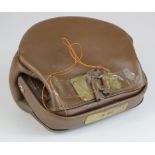 Night safe bag, Unbranded Leather night safe bag number 5 complete with 2 keys, good condition