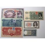 Czechoslovakia (6), a collection of SPECIMEN notes comprising 5000 Korun dated 1920, 100 Korun dated