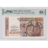 Ireland Republic 50 Pounds dated 5th November 1991, last date of issue, serial FLD 909596 (PMI