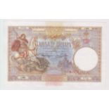 Yugoslavia 1000 Dinara dated 30th November 1920, serial J.386 775 (Pick24) split in watermark