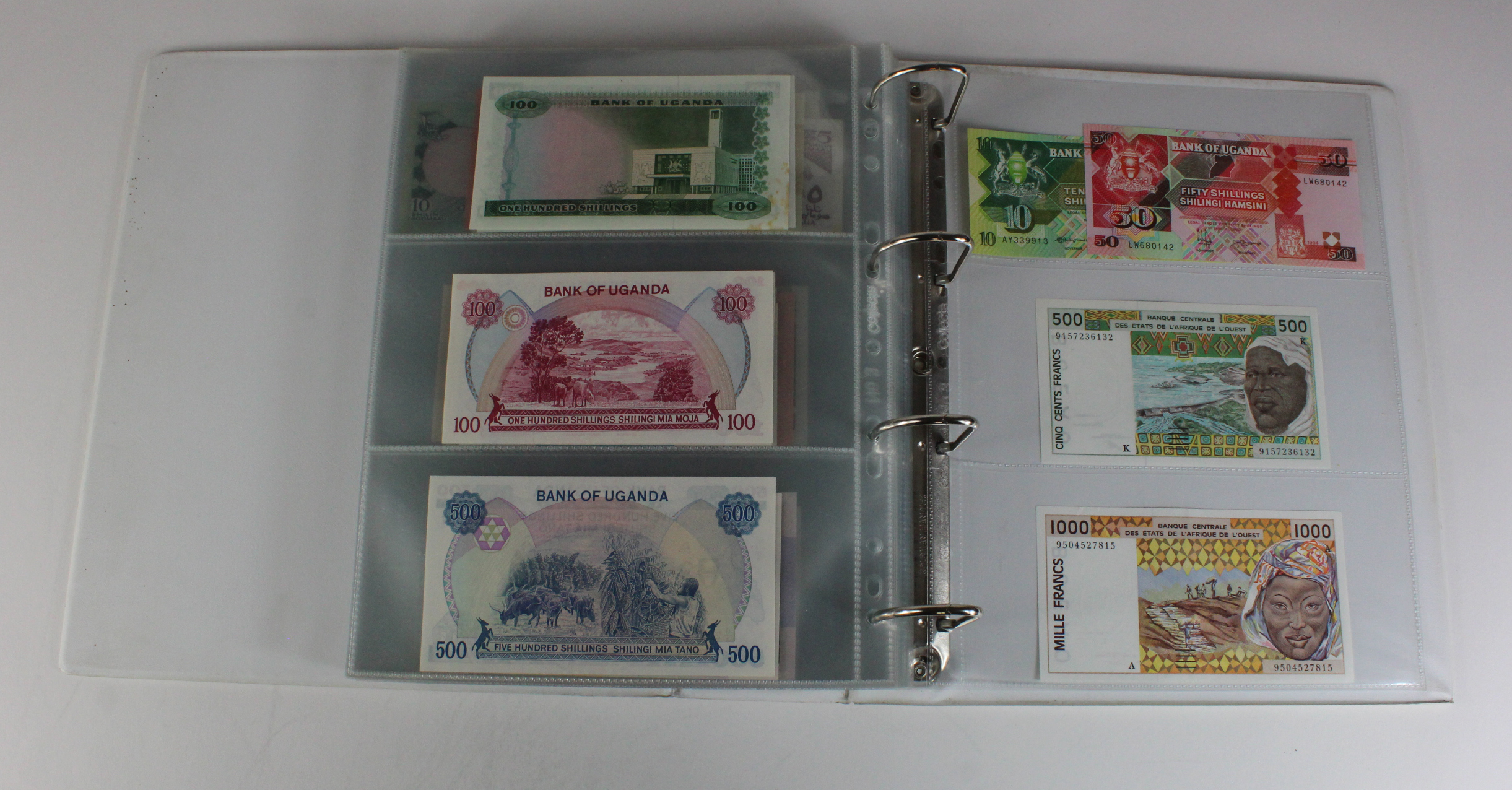 World, Africa (151) a superb collection of Uncirculated notes in an album, Algeria, Angola, - Image 2 of 44