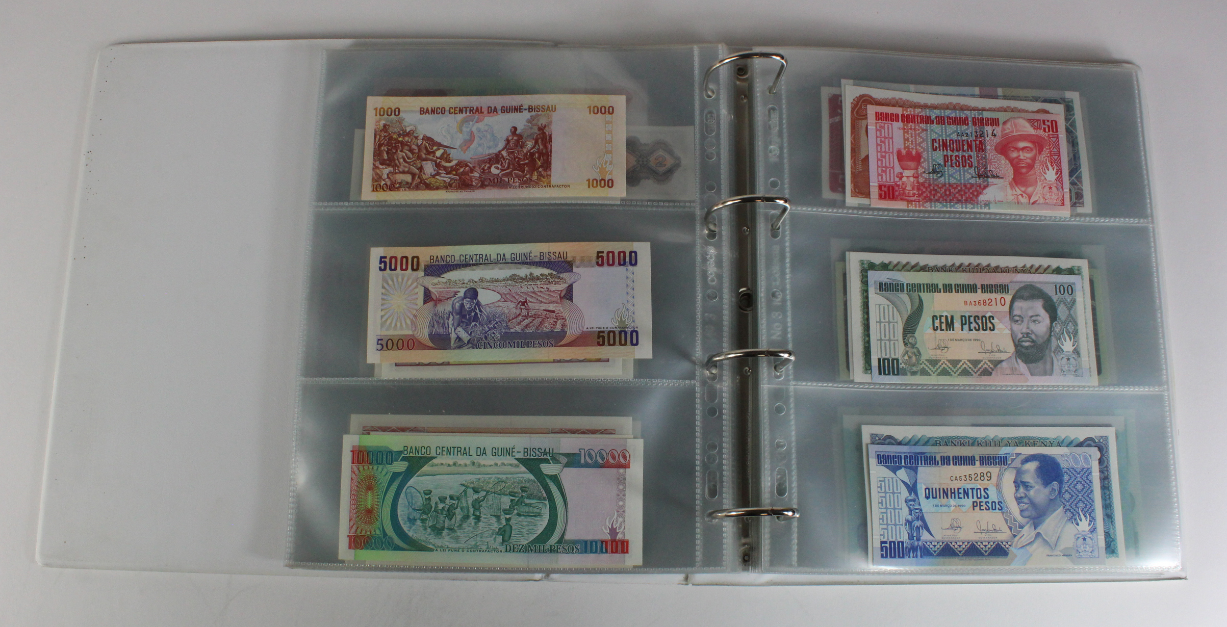 World, Africa (151) a superb collection of Uncirculated notes in an album, Algeria, Angola, - Image 21 of 44
