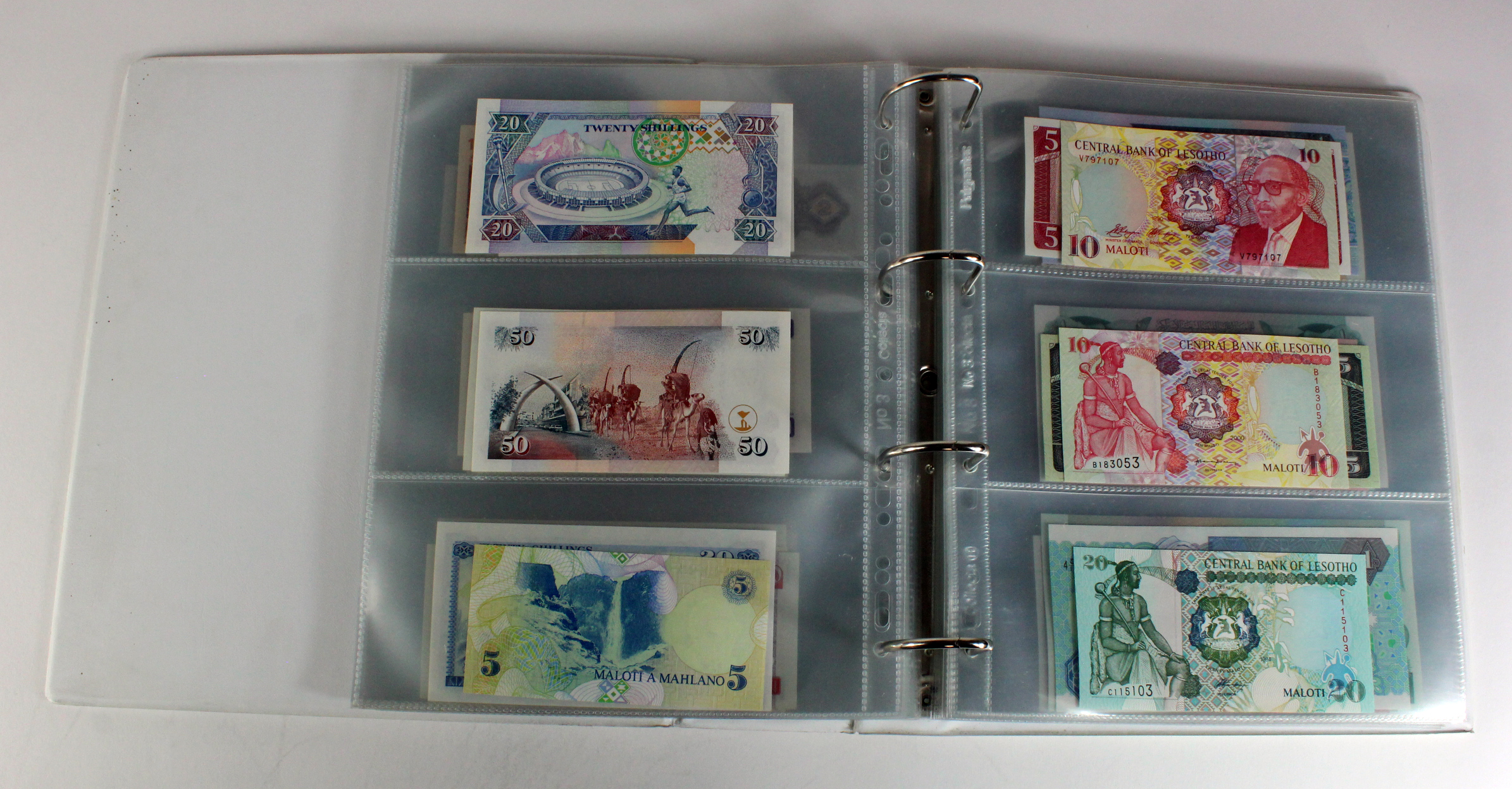 World, Africa (151) a superb collection of Uncirculated notes in an album, Algeria, Angola, - Image 24 of 44