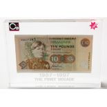 Scotland, Clydesdale Bank 10 Pounds dated 1st May 1997, scarce Commemorative note with NAB prefix,
