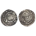 Richard I (1189-1199), Short Cross Penny (in the name of Henry), class 3ab1, Canterbury, GOLDWINE,