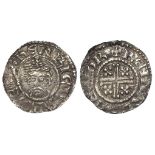 Henry II (1154-1189), Short Cross Penny, class 1b1, Northampton: +REINALD.ON.NOR, 1.32g, slightly