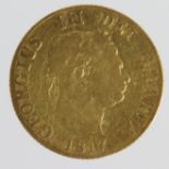 Half Sovereign 1817 nF