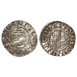 Henry II (1154-1189), Short Cross Penny, class 1b1, Lincoln: +hVGO.ON.NICOLE, 1.39g, this moneyer