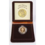 Sovereign 1981 Proof FDC boxed as issued