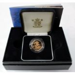 Sovereign 2001 Proof FDC boxed as issued