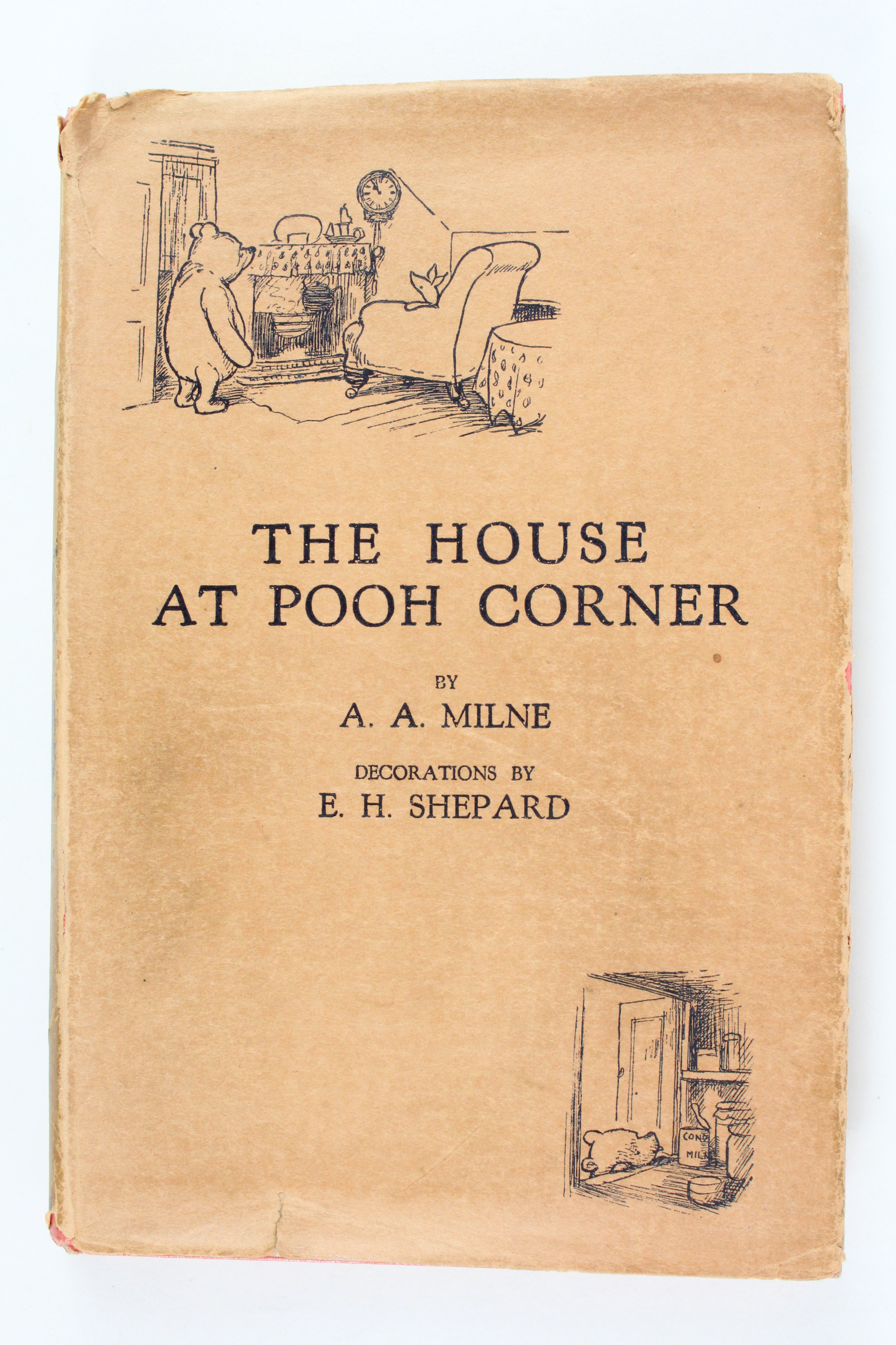 Milne (A. A.). The House at Pooh Corner, 1st edition, 1928, illustrations by E. H. Shepard, top edge