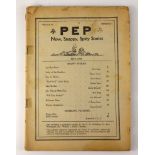 Adult vintage magazine, PEP Vol IV No5, May 1934, bit tatty, 64 pages, no cover