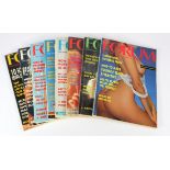 Adult Magazine's Forum Vol 22 - 1989 No's 1, 2, 3, 4, 5, 7, 8, 10. (8)