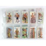 Churchman - Boy Scouts, 3rd series (Brown back), complete set in pages, G - VG, cat value £400