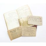 Horse Racing interest. A manuscript album containing the minutes taken at the committee meetings for