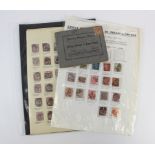 GB - interesting collection of QV postmark items inc GB used in Ireland. Penny Lilac collection with