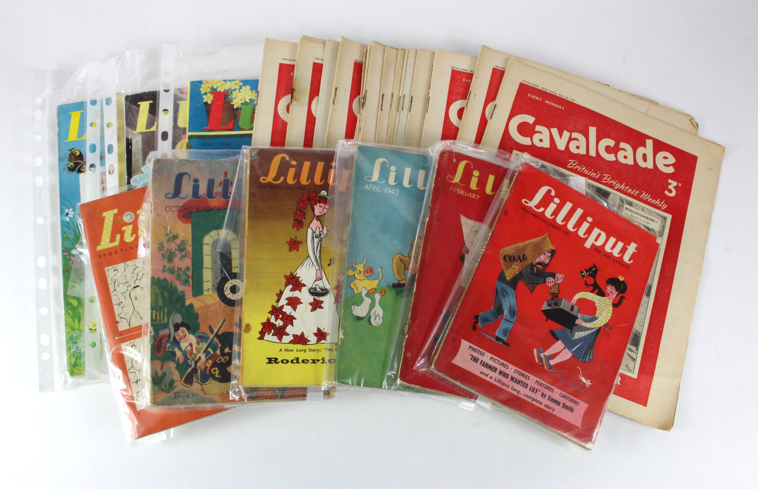 Cavalcade / Lilliput magazines, 1940's/1950's. (approx 30)