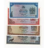 Rhodesia (4), a group of REPLACEMENT notes, 10 Dollars dated 2nd January 1979, 5 Dollars dated