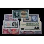 Czechoslovakia (8), a collection of Uncirculated SPECIMEN notes comprising 5000 Korun dated 1920,