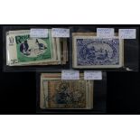 Austrian Notgeld issues (300), 1920's small size emergency private issues from Austrian towns/cities