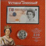 Debden set C160, Queen Victoria Centenary End of Era issued 2001, comprising Lowther 10 Pounds