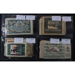 Austrian Notgeld issues (400), 1920's small size emergency private issues from Austrian towns/