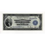 USA 1 Dollar National Currency note, Federal Reserve Bank of New York, dated 18th May 1914, Series