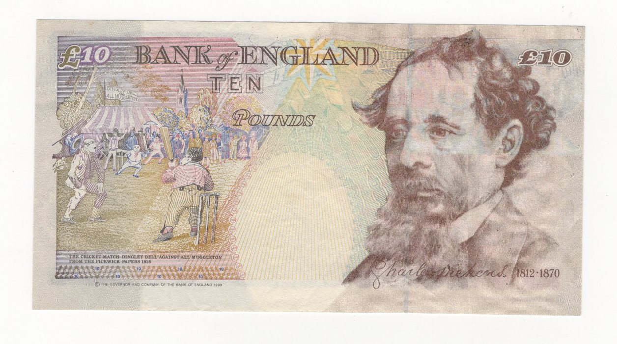 Kentfield 10 Pounds issued 1993, a scarce LAST RUN REPLACEMENT note, serial LL40 939687 (B370, - Image 2 of 2