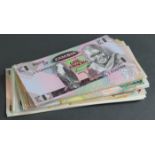 Zambia (114), dealers lot of Uncirculated notes, denominations from 1 Kwacha to 1000 Kwacha, date