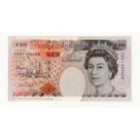 Kentfield 10 Pounds issued 1993, very rare FIRST RUN (later printing, earlier cypher) 'DA01' prefix,