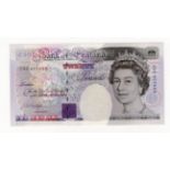 Kentfield 20 Pounds issued 1991, exceptionally rare LAST RUN EXPERIMENTAL note 'Z90' prefix,