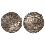 Henry III (1216-1272), Short Cross Penny, class 6c3, York, TOMAS, 1.35g, cracked Fine, fragile but